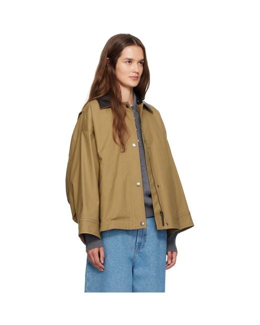Weekend by Maxmara Blue Tan Dorema Jacket