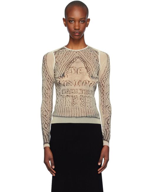 Jean Paul Gaultier Black 'Je T'Aime' T-Shirt
