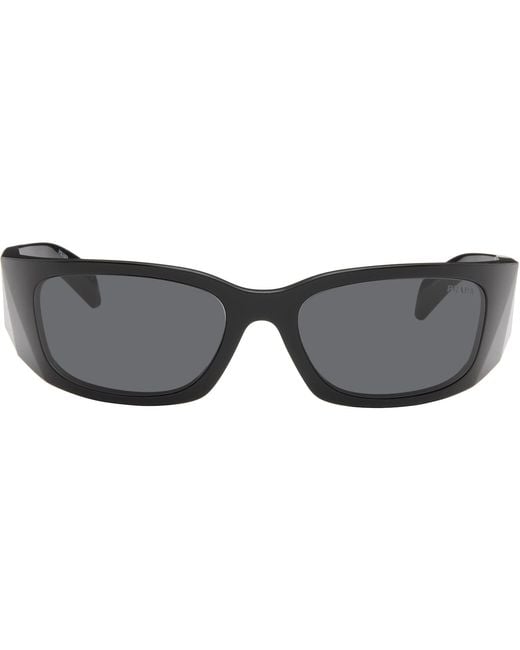 Prada Gray 'Prada Symbole' Sunglasses