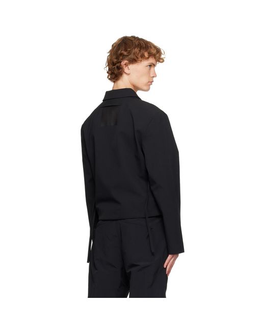 HELIOT EMIL Black Adsum Jacket for men
