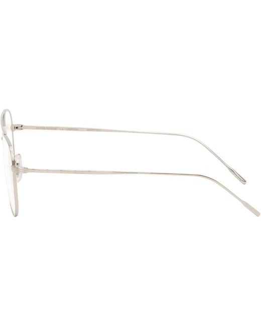 Oliver Peoples Black Stilson Glasses for men