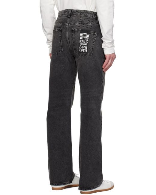 Ksubi Black Bronco Blakk Rokk Jeans for men