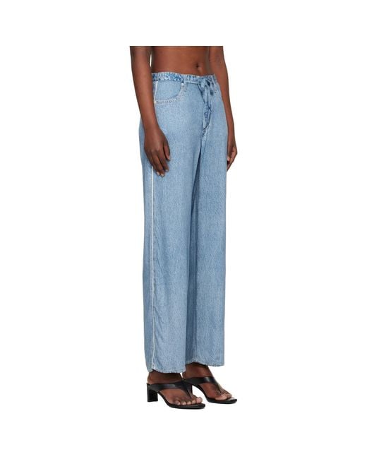 Rag & Bone Blue Miramar Lounge Pants