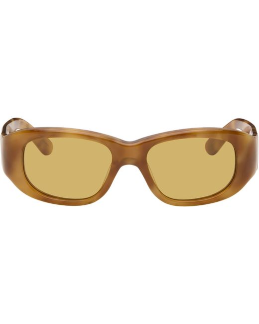THISTLES Black Tan 'The Al' Sunglasses for men