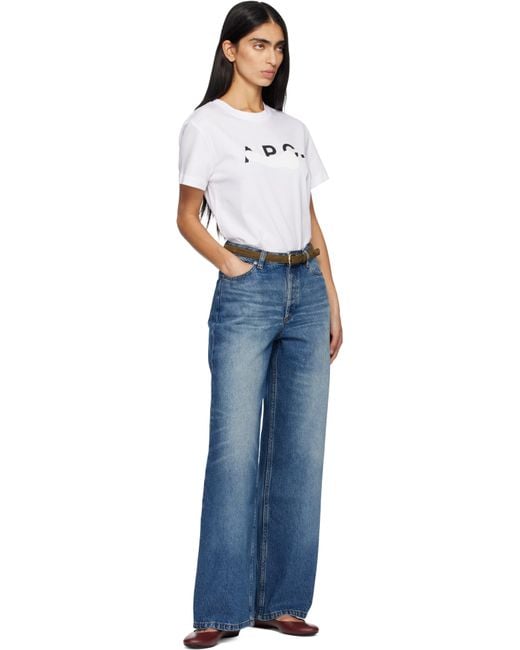 A.P.C. ブルー Elisabeth ジーンズ Blue