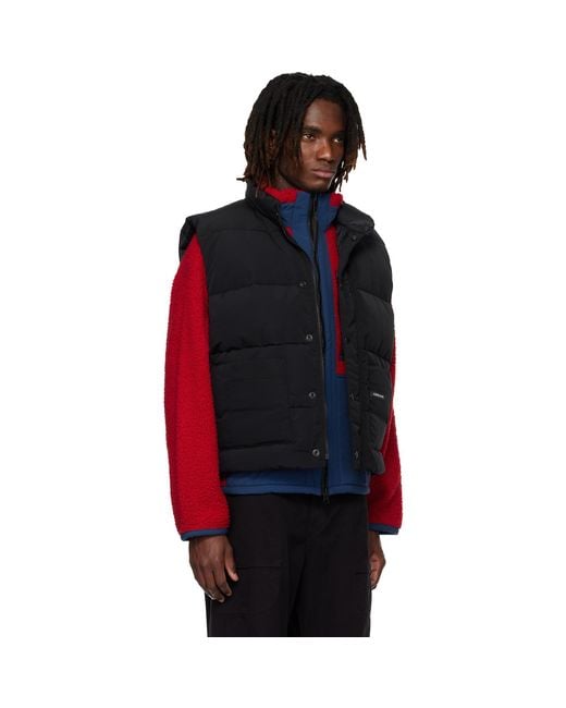 Canada Goose Blue Ledger Down Vest for men