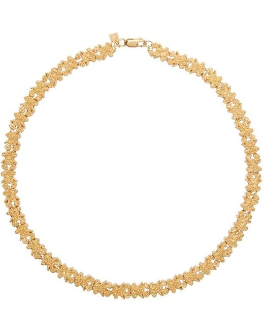 Veneda Carter Metallic Ssense Exclusive Vc041 Signature Bear Chain Necklace for men