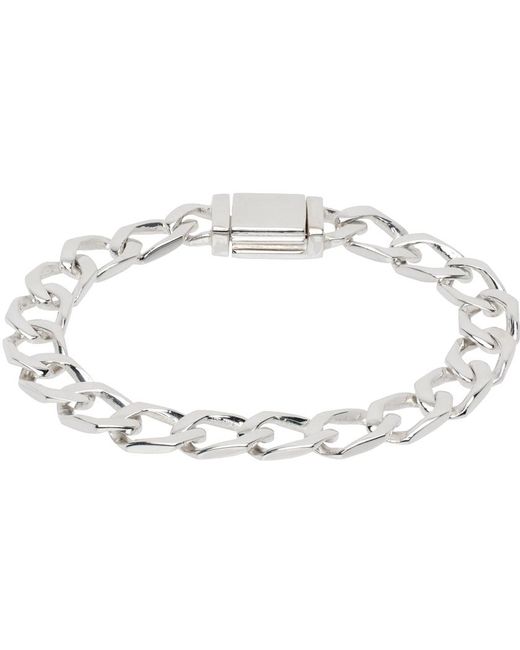 Pearls Before Swine Black Heidrun Link Bracelet for men