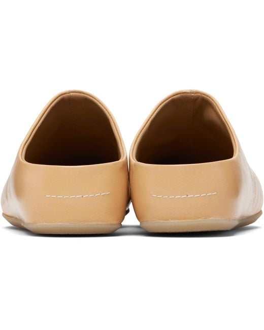 MM6 by Maison Margiela Black Factory Sabot Loafers