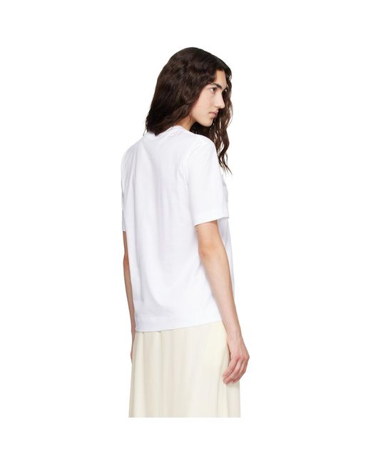 Simone Rocha White Embellished Boy T-Shirt