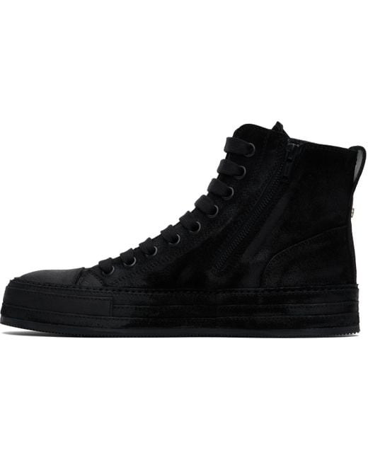 メンズ Ann Demeulemeester ブラック Orvo ハイカットスニーカー Black