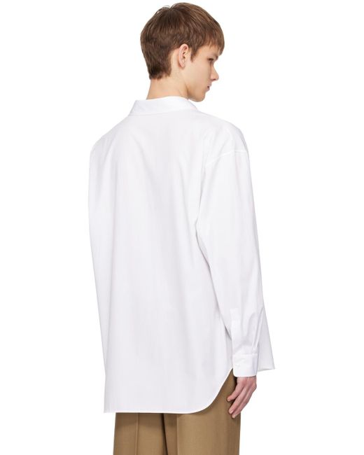 The Row White Penn Shirt for men