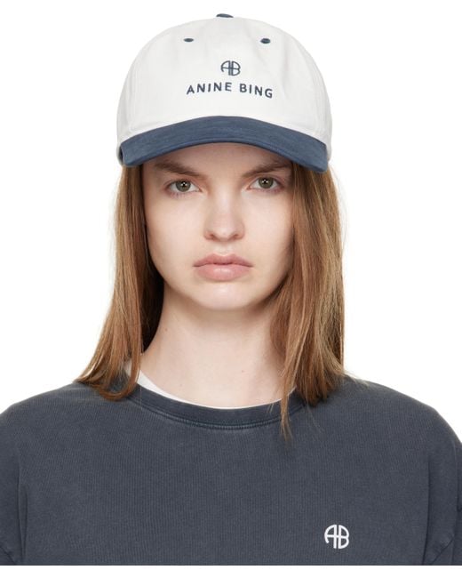 Anine Bing Blue Off- & Jeremy Cap
