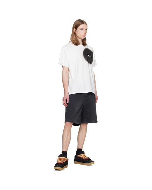Lanvin Black Curb Sneakers for men