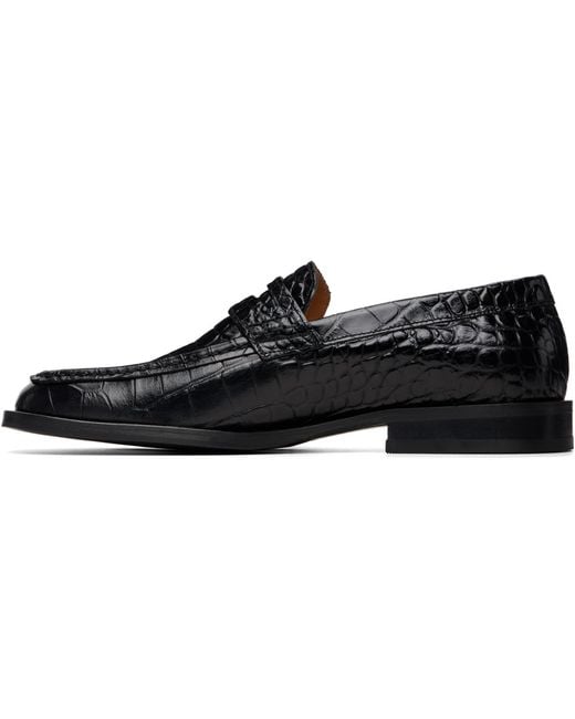 Our Legacy Black Light Loafers for men