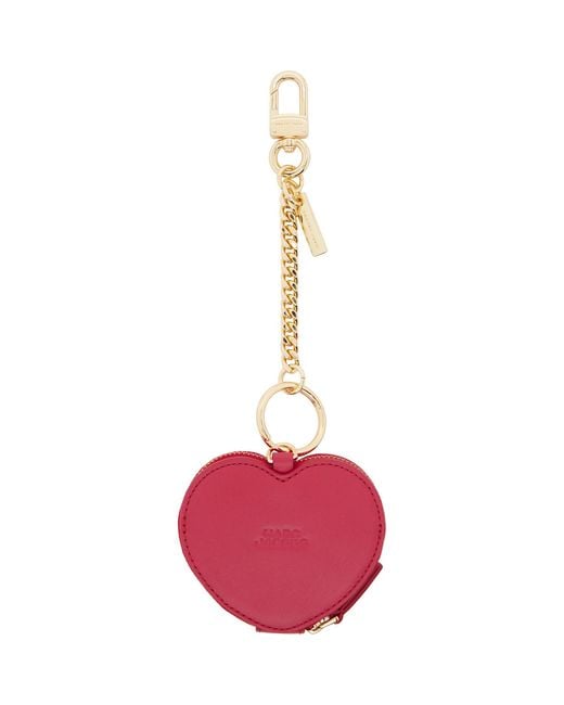 Marc Jacobs Pink 'The Heart Pouch' Bag Charm