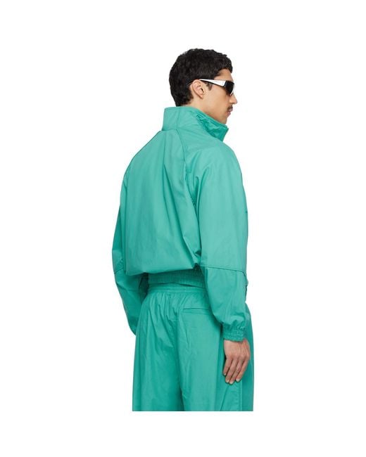 Willy Chavarria Blue Ruff Rider Track Jacket for men