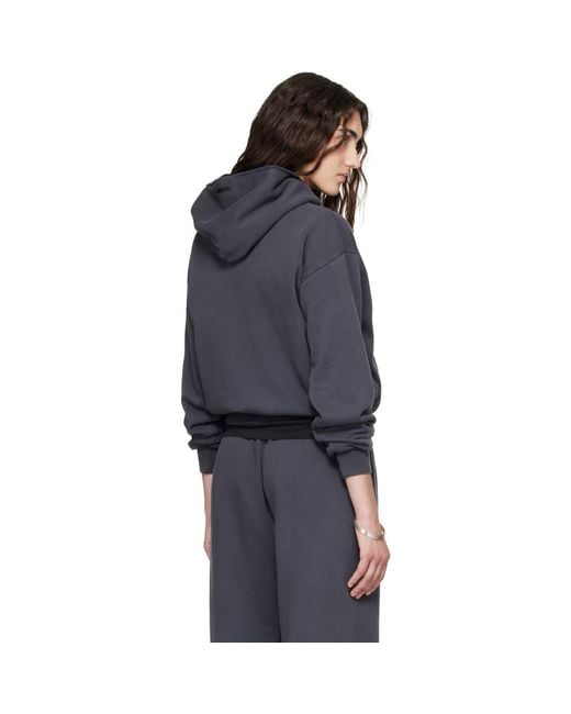 Fear Of God Black 90S Fleece Hoodie