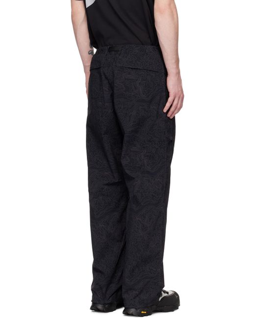 Gramicci Black Softshell Trousers for men