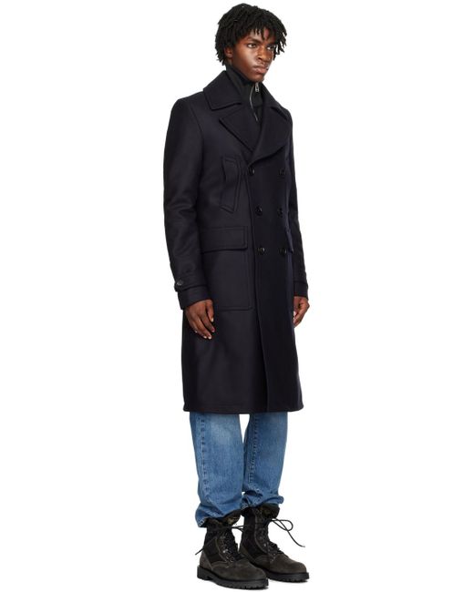 Belstaff Black Insulated Coat for men