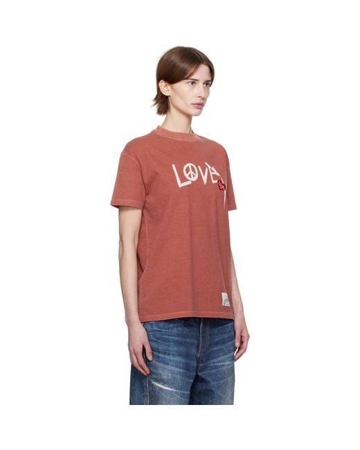 ANDERSSON BELL Red 'Love' T-Shirt