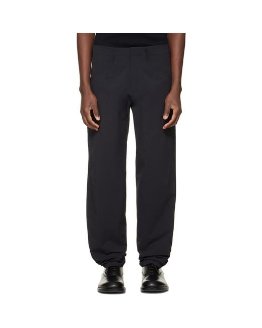 Veilance Black Voronoi Trousers for men