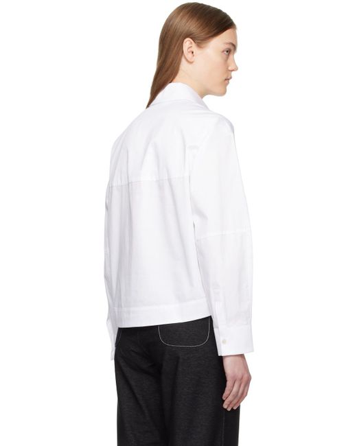 Max Mara White Button Shirt