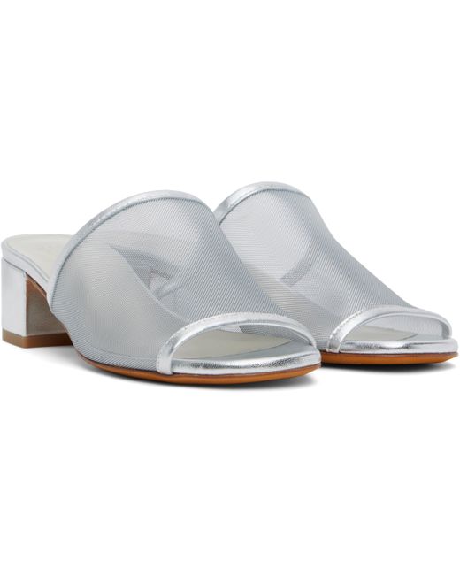 Maryam Nassir Zadeh Black Sophie Slide Heeled Sandals