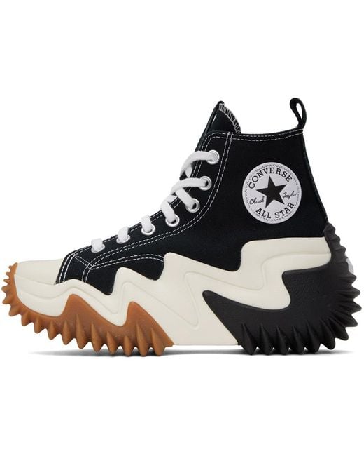 Converse Black Run Star Motion High Top Sneakers for men