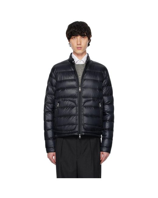 Moncler Black Acorus Short Down Jacket for men