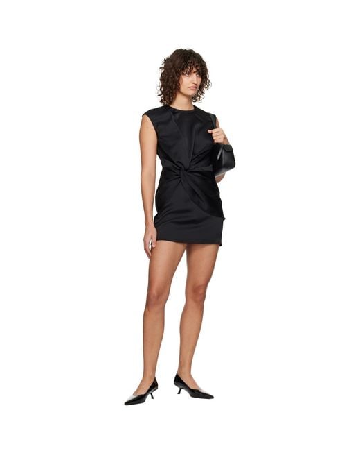 Beaufille Black Bourdin Minidress