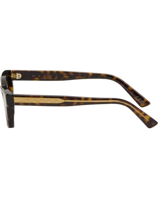 Marni Green Retrosuperfuture Edition Floosa Sunglasses for men