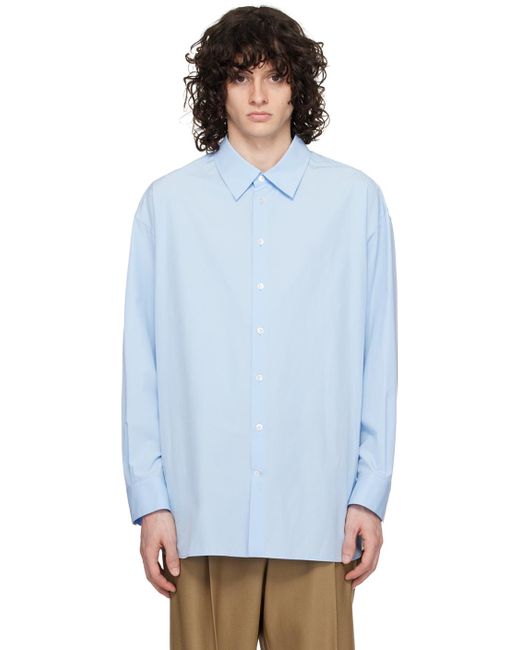 The Row Blue Lukre Shirt for men