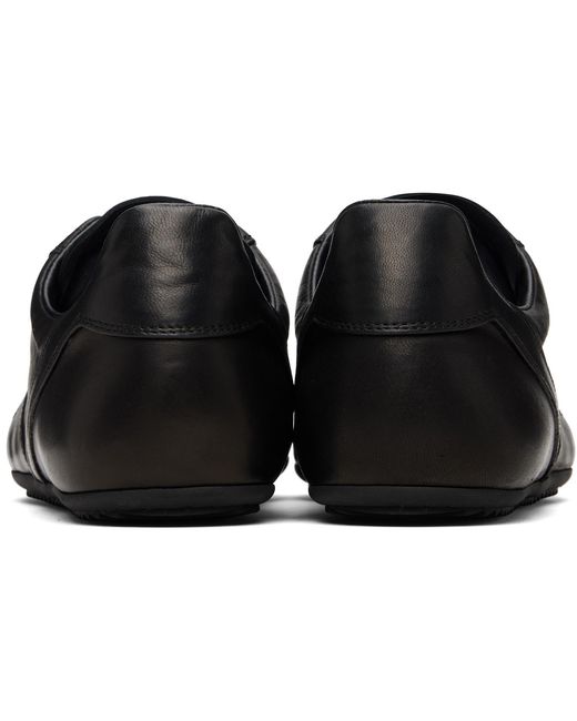 Rick Owens Black Temple Minimal Sneakers for men