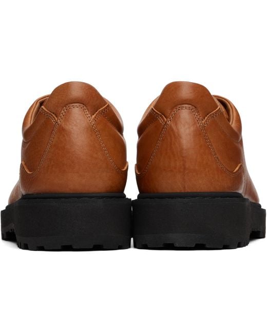 Diemme Brown Tan Ampezzo Derbys for men