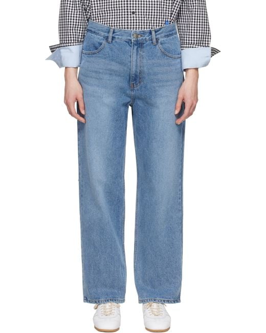 Adererror Blue Sig; Trs Tag 01 Jeans
