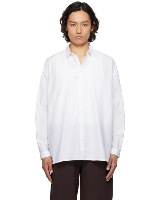 メンズ Toogood ホワイト 'The Draughtsman' シャツ White