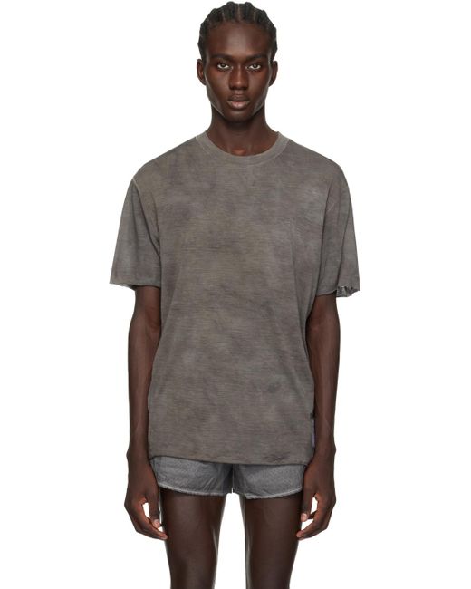 T-shirt léger gris Satisfy pour homme en coloris Black