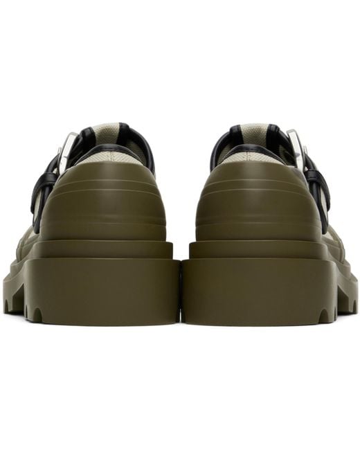 Bottega Veneta Black Trek Mary-jane Loafers for men