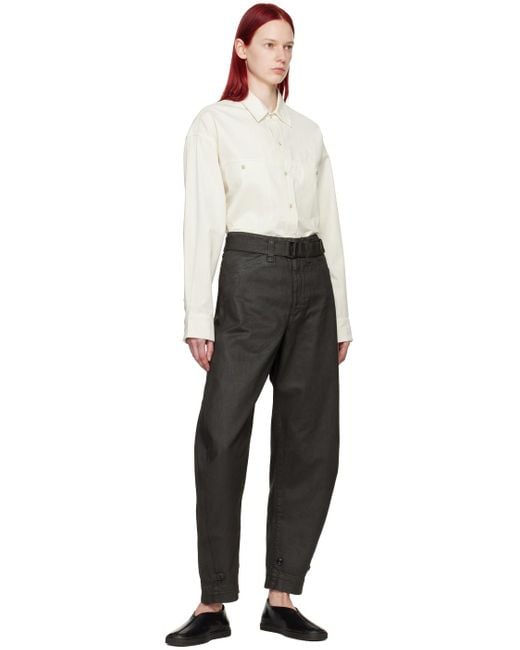 【関税込み】LEMAIRE ブラック パイピング スニーカー Lemaire パイピング スニーカー ブラック | Lyst