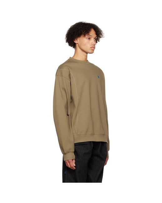Pull Molletonné Trs Kaki Adererror pour homme en coloris Black