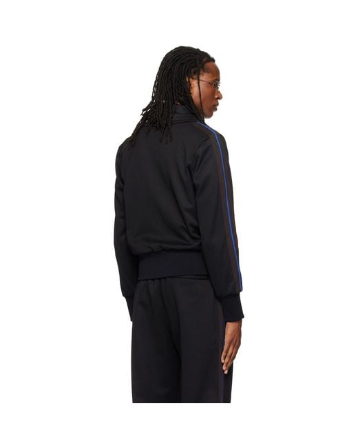 Wales Bonner Black Form Track Jacket for men