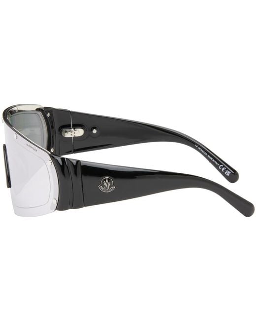 Moncler Black Cycliste Sunglasses for men