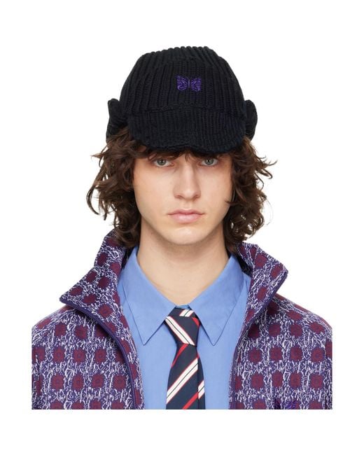 Needles Blue Bird Cap for men
