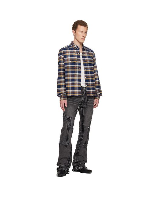 Who Decides War Black Exposure Jeans for men