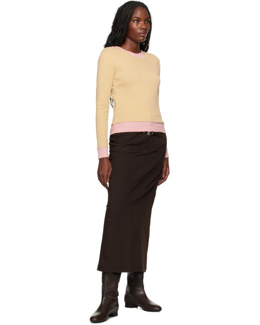 Sam T-Shirt Beige Pink - Top - Gimaguas