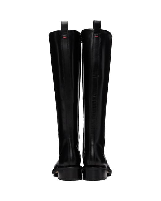 Aeyde Black Rikki Tall Boots