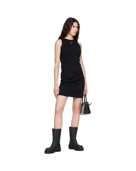 Off-White c/o Virgil Abloh Black Reboot 'Rainy Days' Boots