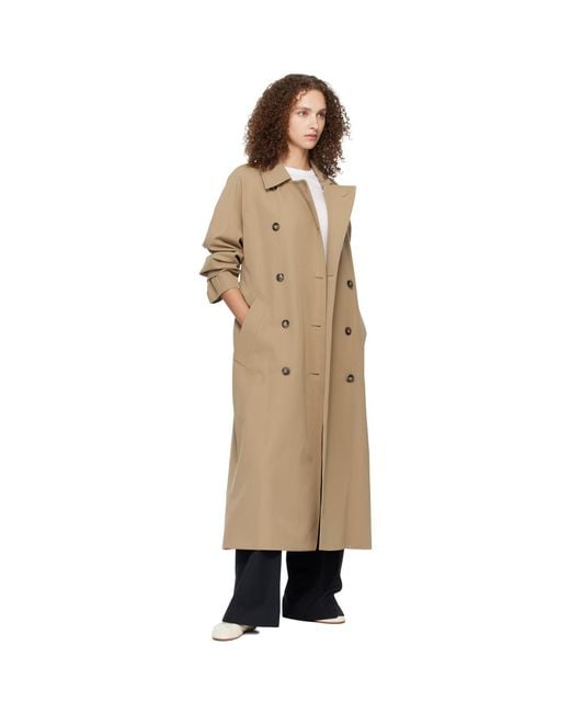 A.P.C. Multicolor Belted Trench Coat