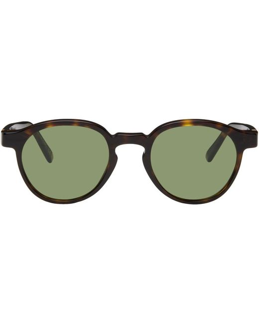 Retrosuperfuture Green Tortoiseshell 'the Warhol' Sunglasses for men